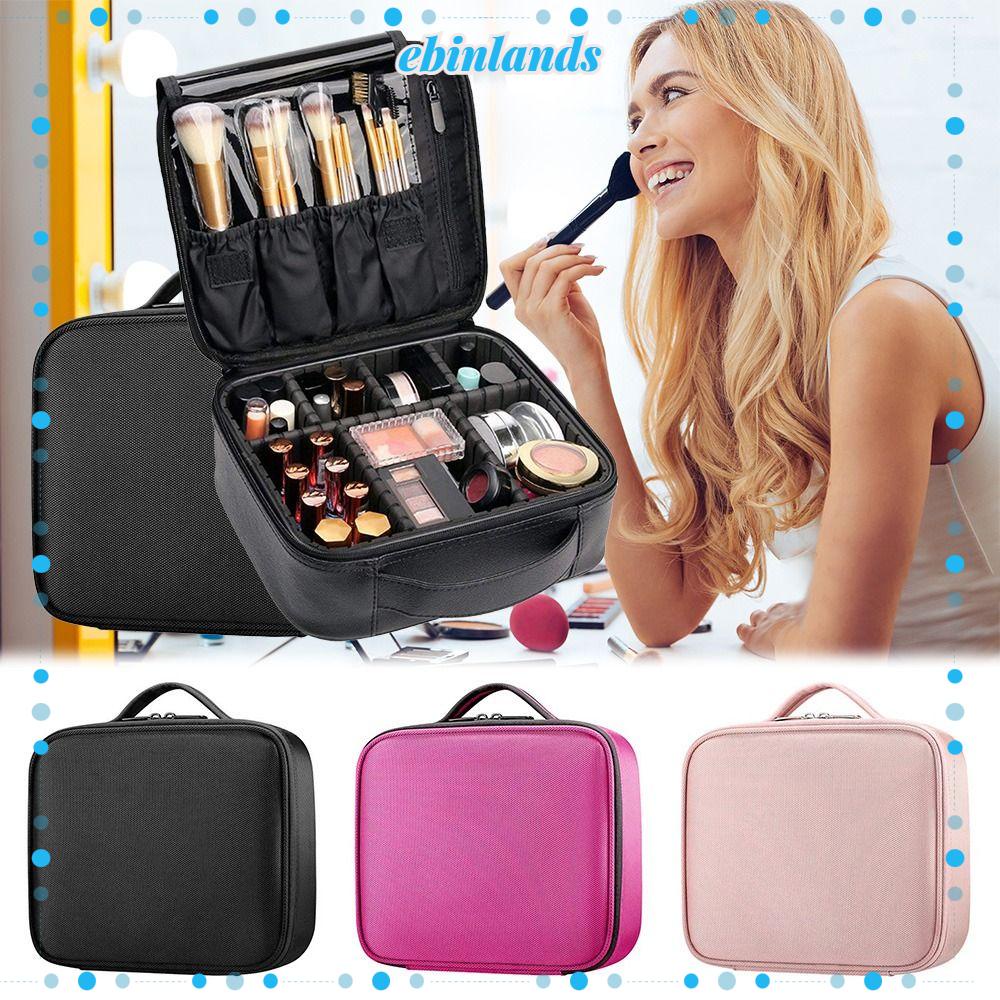 Ebinlands Túi Đựng Mỹ Phẩm / Đồ Vệ Sinh Cá Nhân Du Lịch Chống Thấm Nước Có Khóa Kéo