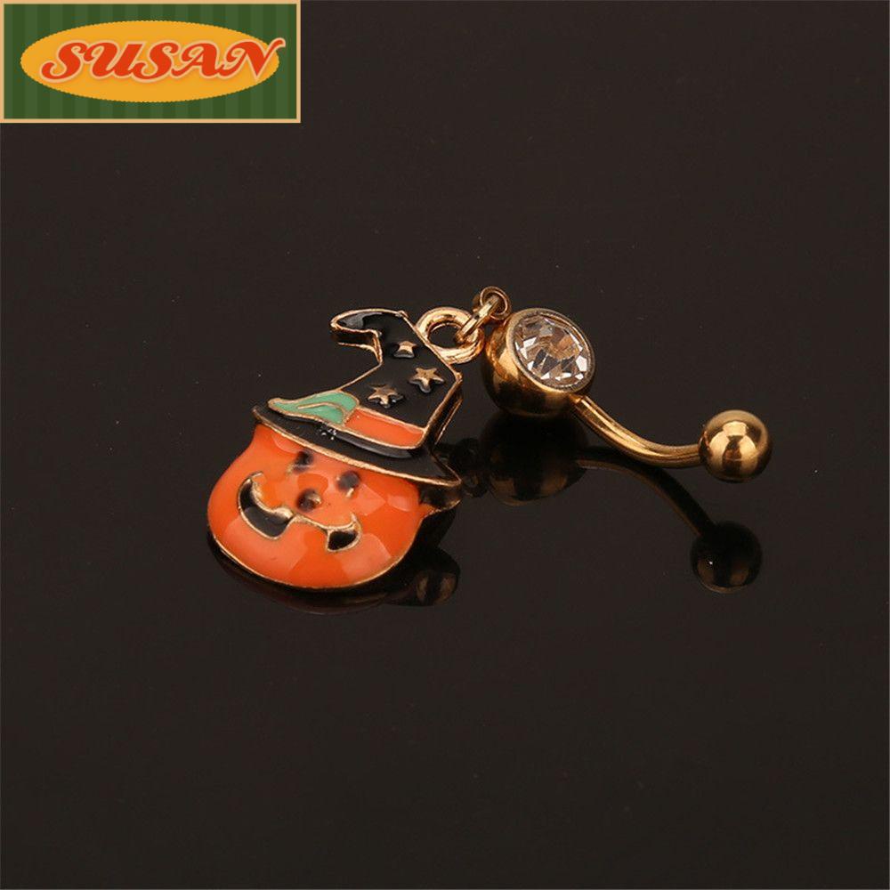 Khuyên Rốn Đính Đá Hình Móng Tay Mới