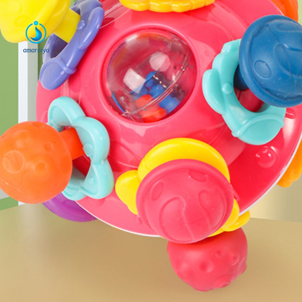 Đồ Chơi Bóng Lục Lạc Manhattan Bề Mặt Mịn Phát Triển Âm Thanh Ảo Thuật Cho Trẻ Mẫu Giáo