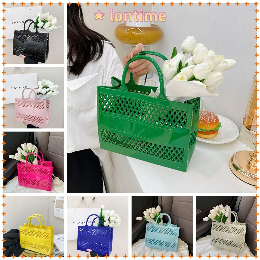 Túi Xách Đi Biển / Mua Sắm Thiết Kế Đục Lỗ Thời Trang Mới