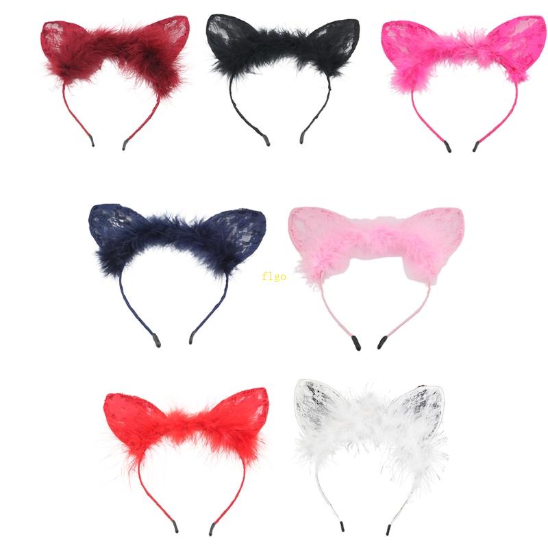 Băng Đô Tai Mèo Hoạt Hình Hóa Trang Dự Tiệc