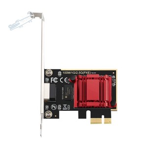 Card Mạng Ethernet PCI-E 2.5G RTL8125B , i225 , i226 10 / 100 / 2500Mbps 1Gbps / 2.5Gbps RJ45 LAN PC