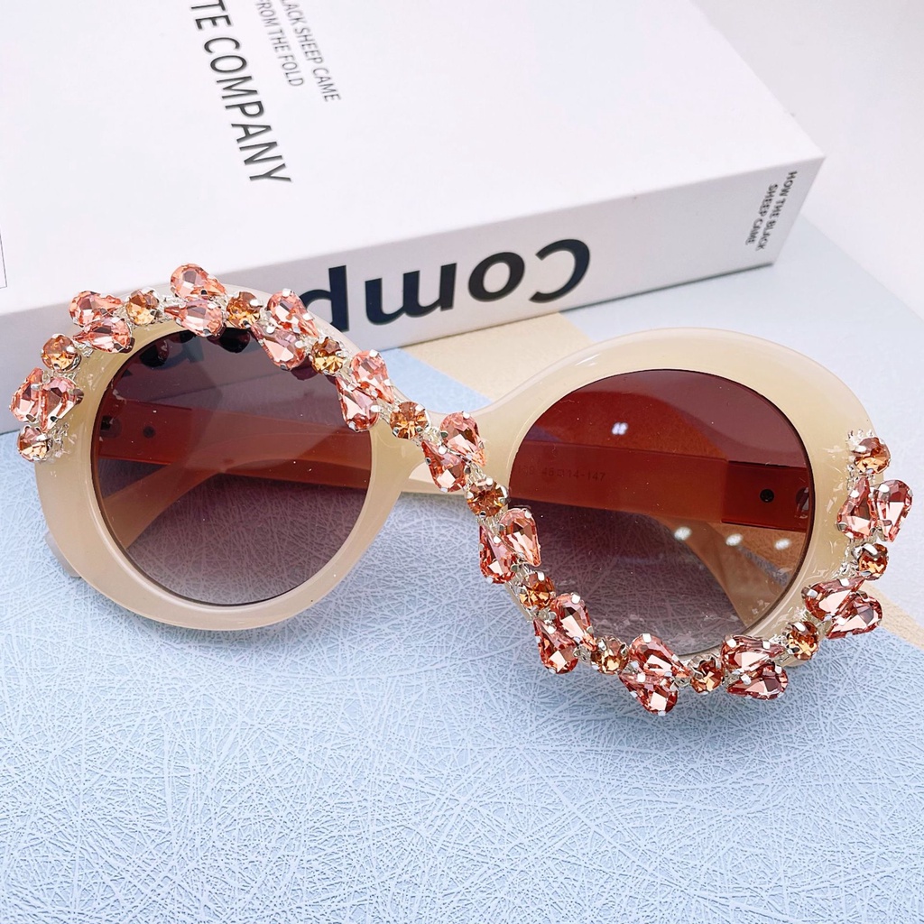 Kính Mát Thời Trang Nam Nữ Gọng Kim Loại Mới 2023 Màu Sắc