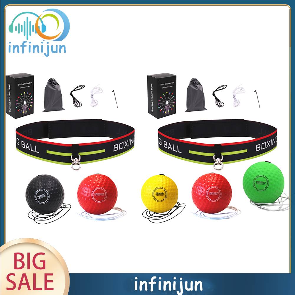 Bóng Tập Phản Xạ Boxing Cho Người Lớn Và Trẻ Em