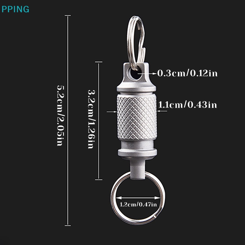 Dụng Cụ Dã Ngoại Bằng Titan Có Khóa Xoay Di Động