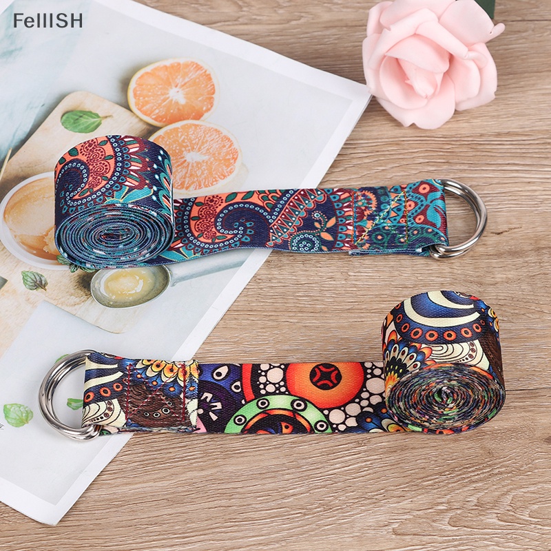 Dây Đai Tập Yoga Điều Chỉnh Được In Họa Tiết Nhiều Màu 439br