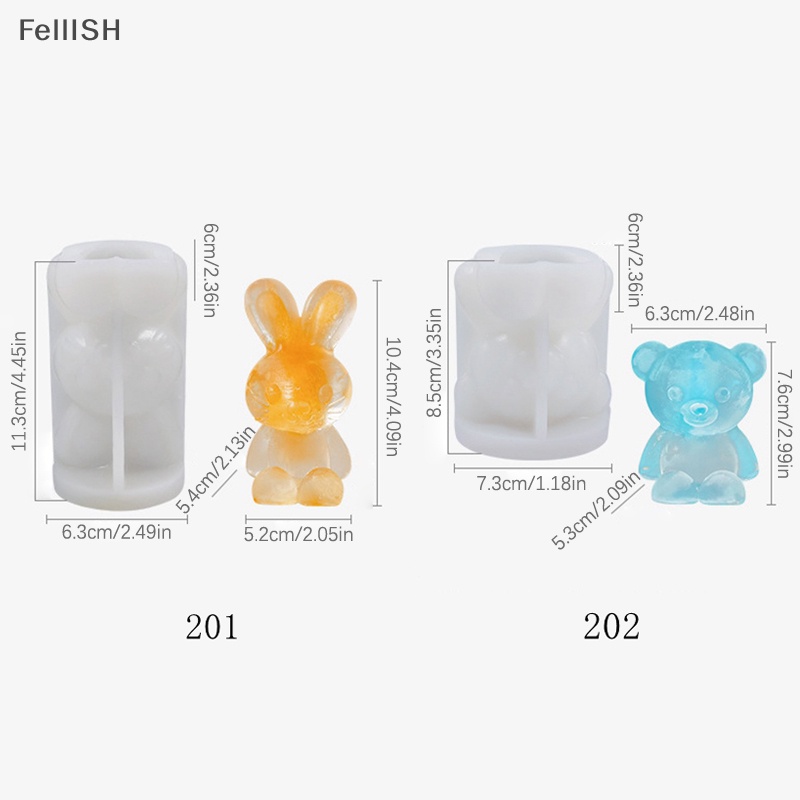 Khuôn Làm Đá / Xà Phòng / Bánh Bằng Silicone Hình Gấu 3D Dành Cho Whiskey 439br