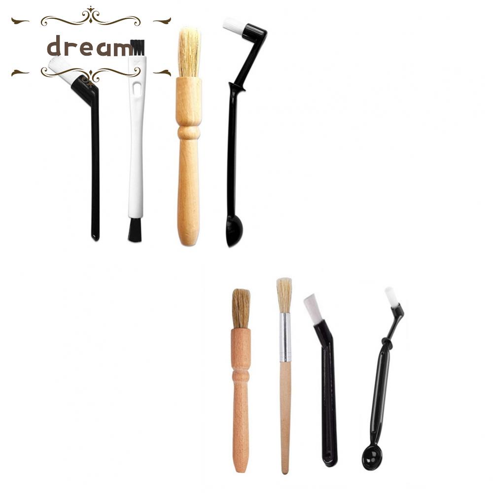 【DREAMLIFE】Coffee Brush Cleaning Brush Coffee Brush Set Espresso Machines Plastic