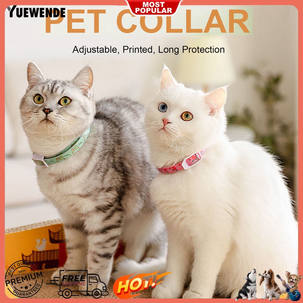 Yq.e Vòng Cổ Nylon Hương Thơm Thực Vật Nhỏ Dễ Thương Có Thể Tái Sử Dụng Cho Thú Cưng