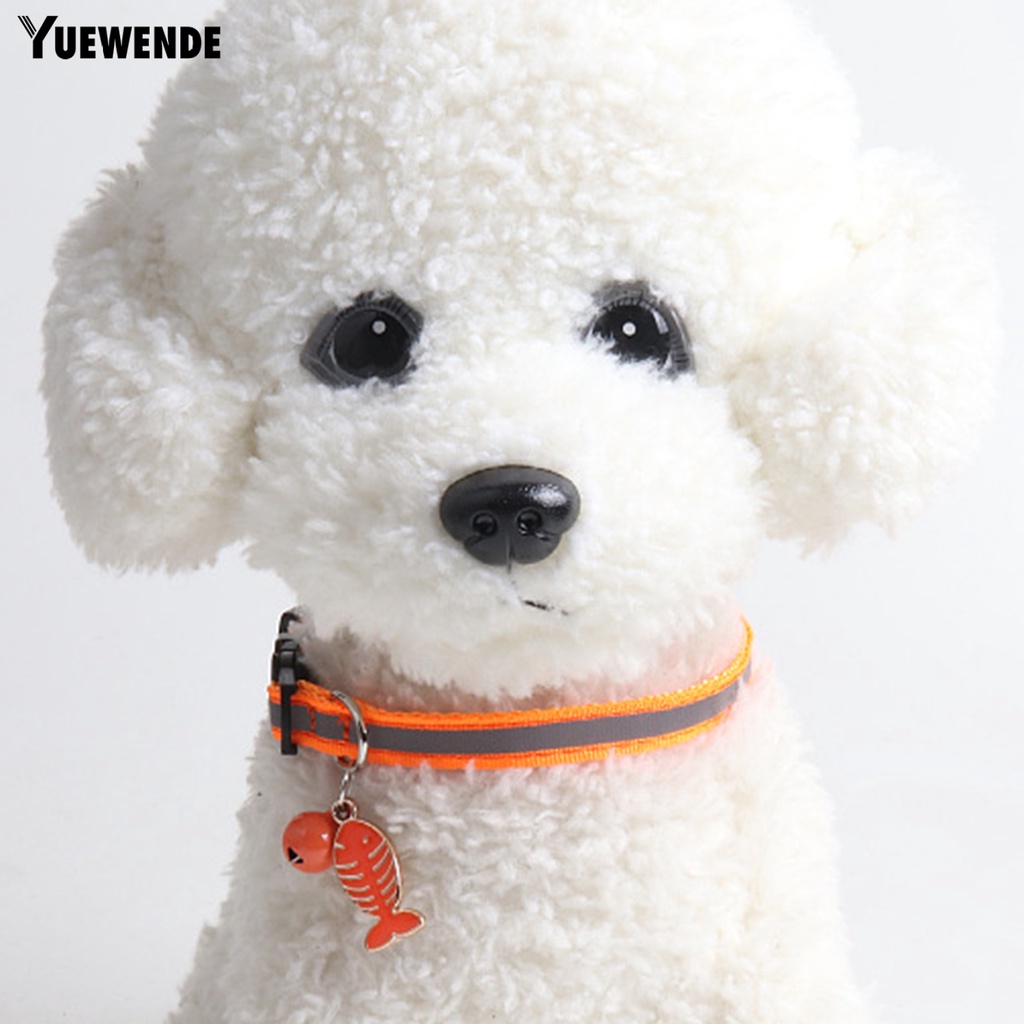 Yq.e Khăn Choàng Cổ Bằng Polyester Phản Quang Chống Cắn Tiện Dụng Cho Thú Cưng