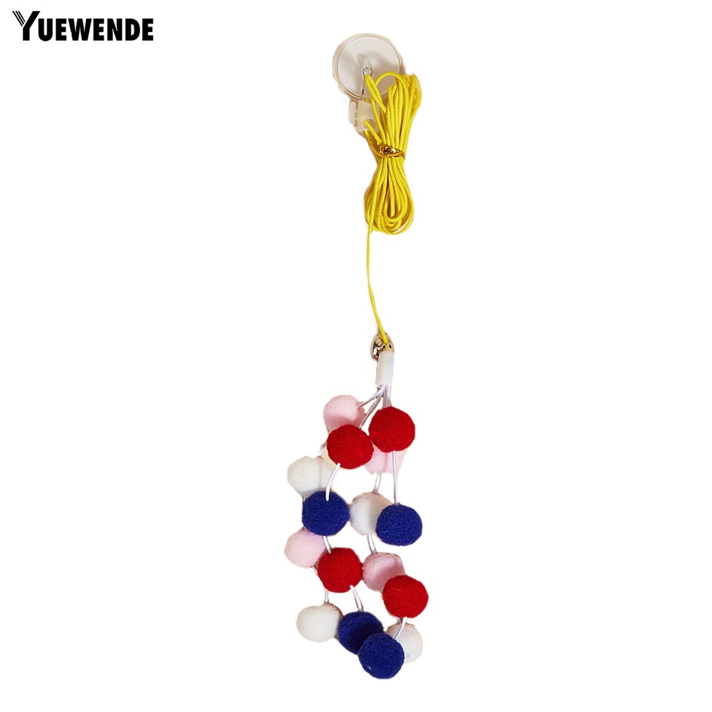 Đồ Chơi Hình Sâu Bướm Có Giác Hút Độ Co Giãn Cao Cho Mèo Cưng