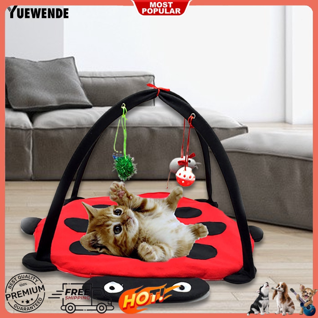 Võng Treo Siêu Mềm Thoáng Khí Thoải Mái Gấp Gọn 4 Khúc Treo Cho Mèo Cưng