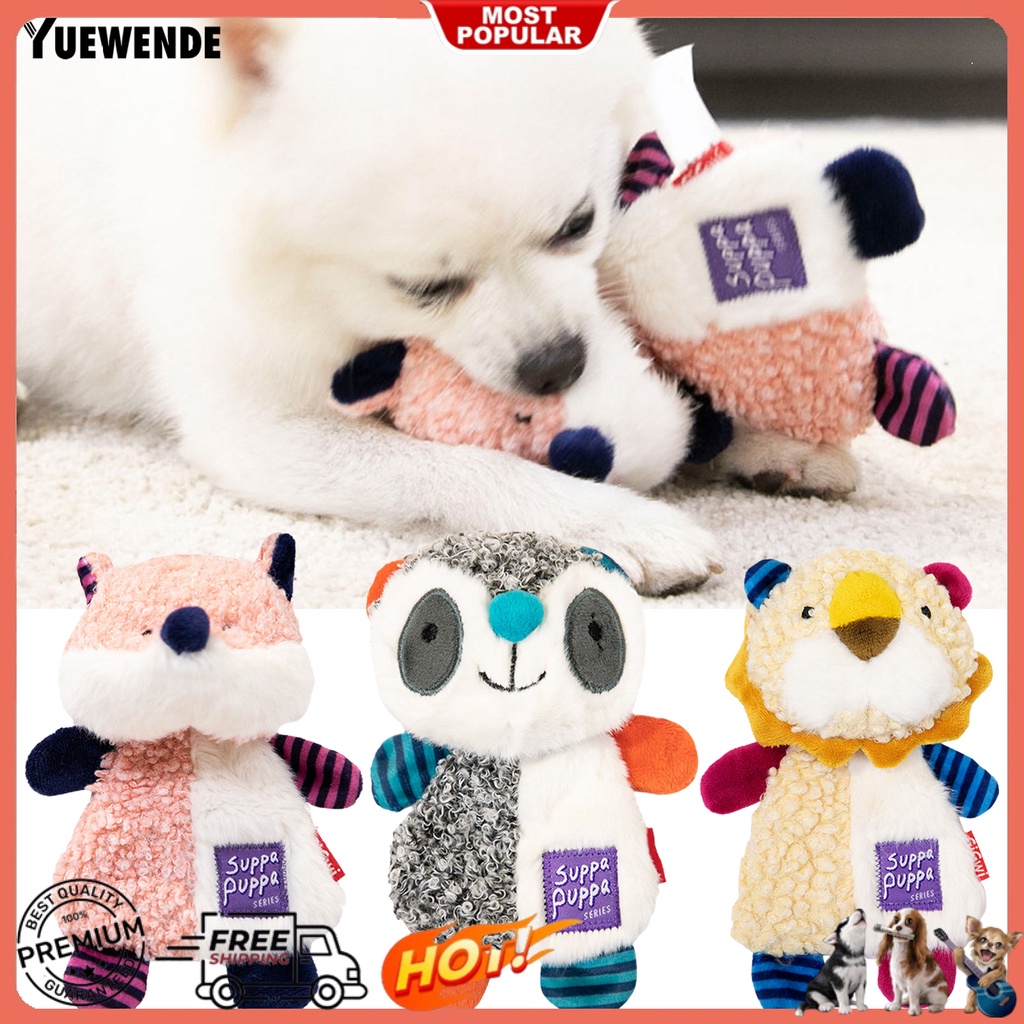 Đồ Chơi Nhồi Bông Mềm Mại Giảm Căng Thẳng Chống Cắn Cho Thú Cưng