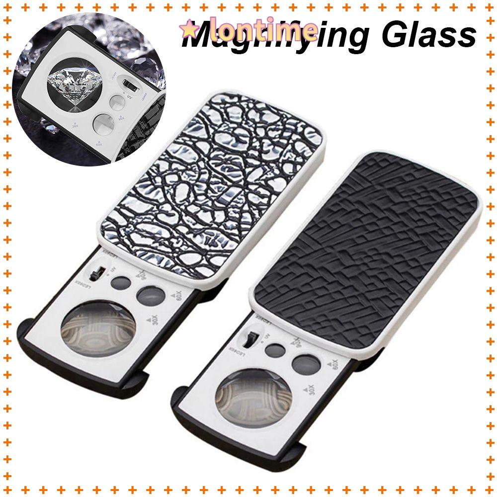 Kính Lúp Đọc Sách Độ Phóng Đại 30X 60X 90X Chất Lượng Cao