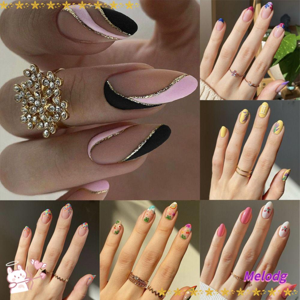 Móng Tay Giả DIY Phong Cách Pháp