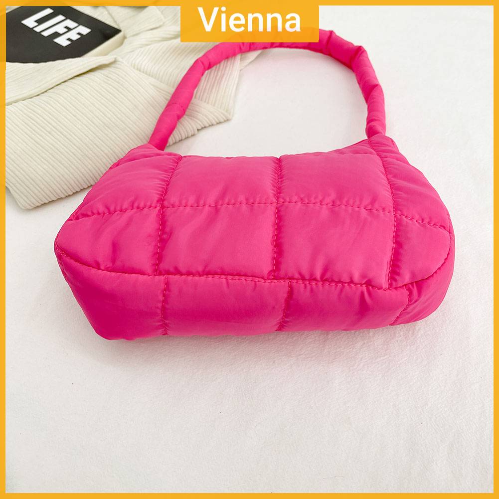 Túi Đeo Vai / Kẹp Nách Nhồi Bông Mềm Mại Giữ Ấm Mùa Đông Đơn Giản Thời Trang