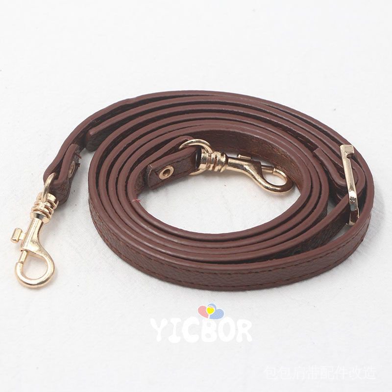 Dây Đeo Túi Xách PU Bản Rộng 12mm Họa Tiết Trái Vải Có Thể Điều Chỉnh