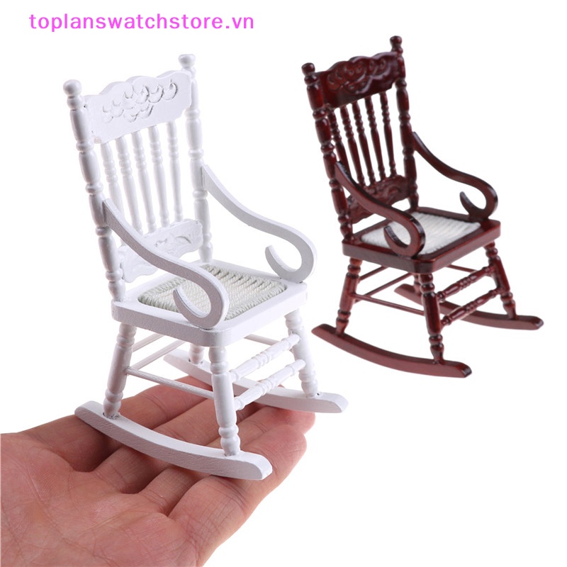 Mô Hình Ghế Bập Bênh Tỉ Lệ 1 / 12 Trang Trí Nhà Búp Bê