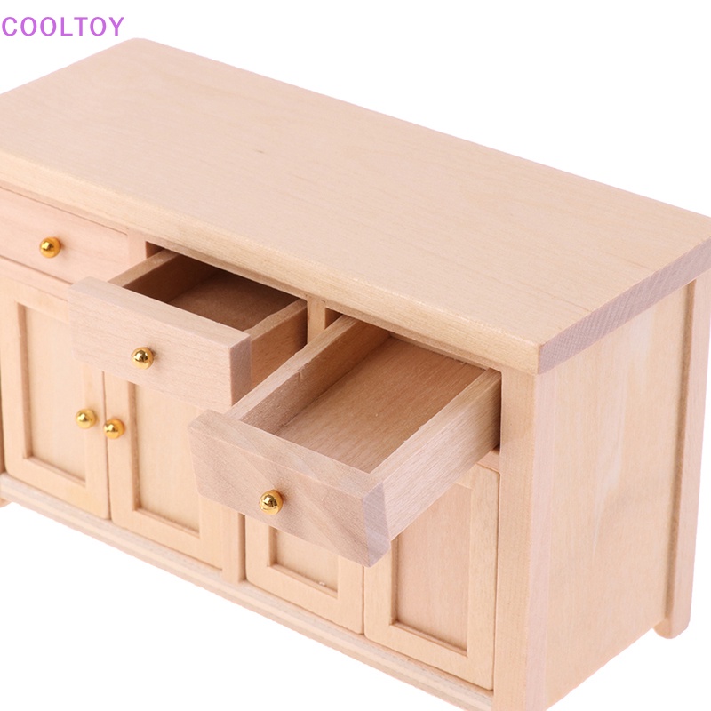 Cooltoy Mô Hình Phòng Ngủ / Phòng Khách Mini Tỉ Lệ 1: 12 Trang Trí Nhà Búp Bê