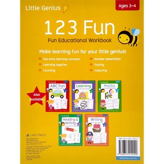 Little Genius: 123 Fun - Fun Educational Workbook