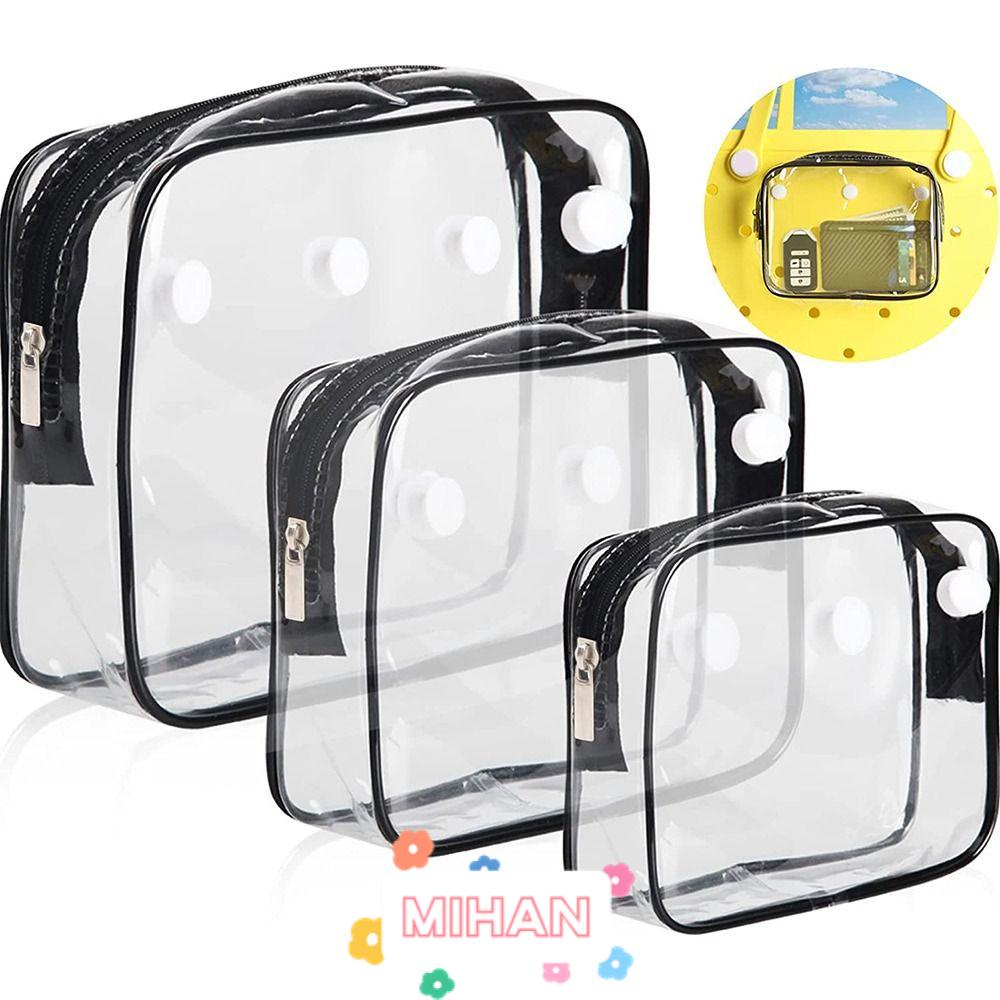 Túi Đựng Mỹ Phẩm / Đồ Vệ Sinh Cá Nhân Bằng PVC Trong Suốt MIHAN1