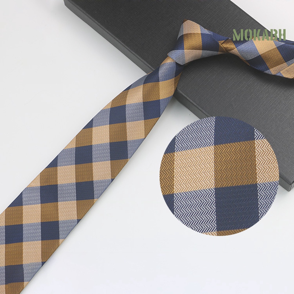 Cà Vạt In Họa Tiết Kẻ Sọc Phong Cách Vintage Nhẹ Nhàng Có Thể Điều Chỉnh Trang Trí Cho Nam