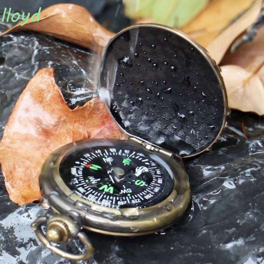 Lloyd La Bàn Đồng Hồ Bỏ Túi Bằng Kim Loại Đồng Thiết Kế Cổ Điển Cho Hoạt Động Leo Núi Ngoài Trời
