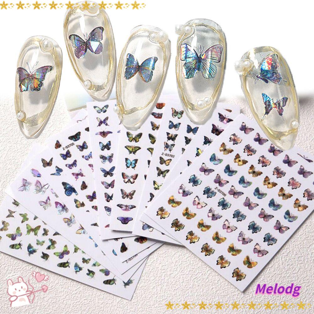 Miếng Dán Trang Trí Móng Tay Họa Tiết Ba Chiều DIY