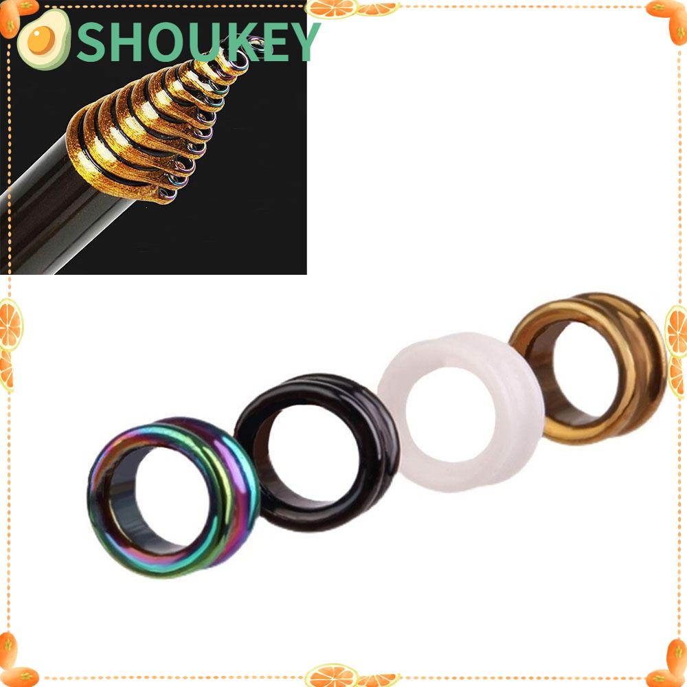 Vòng Dẫn Dây Câu Cá Hình Chữ O Bằng Gốm Sứ Nhiều Kích Thước Khác Nhau SHOUKEY