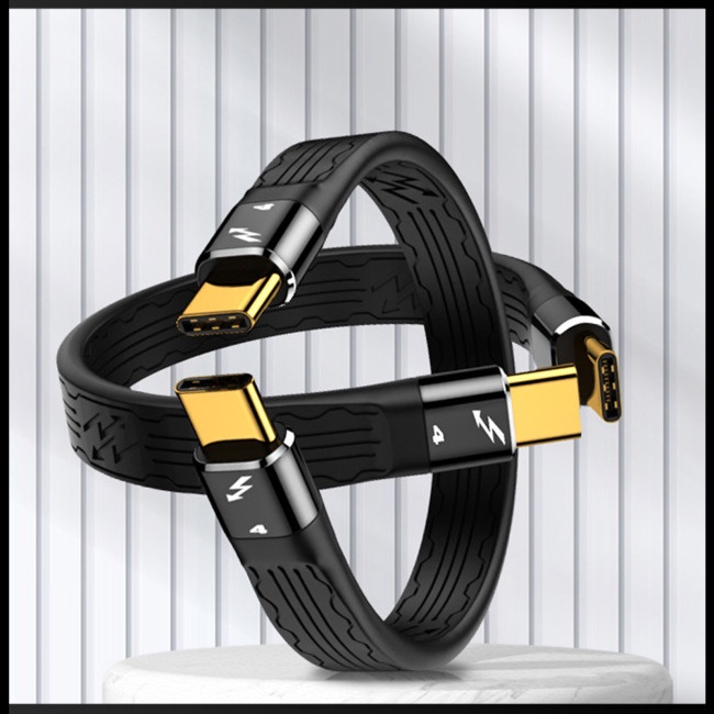 Cáp Sạc Nhanh Chuyển Đổi Dữ Liệu Zevaret Type-c Sang Type-c 8k 60hz Hd Pd100w 40gbps