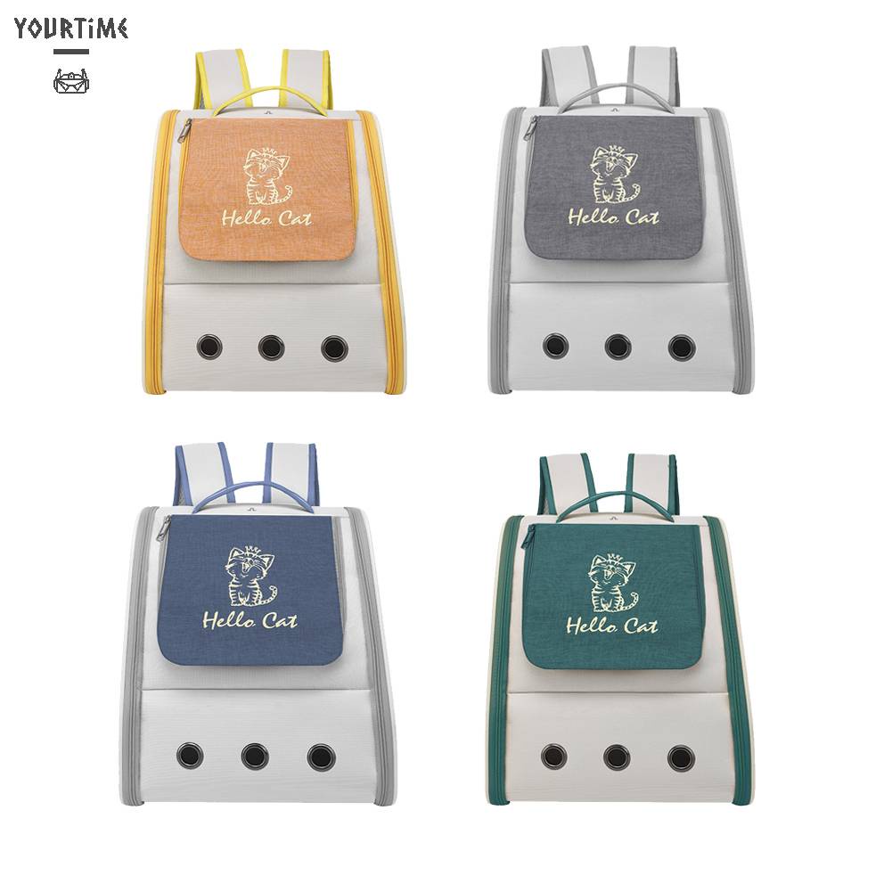 Ba Lô Địu Thú Cưng Thoáng Khí Có Dây Điều Chỉnh Được