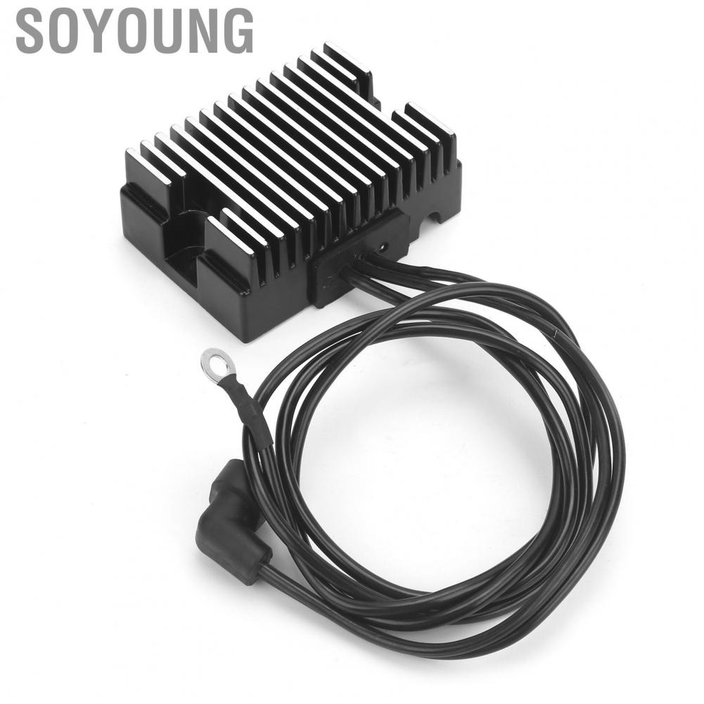 Soyoung Voltage Regulator Aluminium Alloy Rectifier 74519‑88 H1988 Fit for Big Twin models 1989-1999