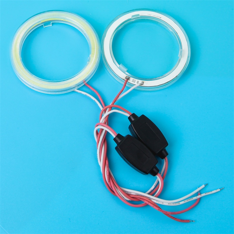 Đèn Pha LED COB 12-24V Vỏ ABS Chuyên Dụng Cho Xe Mô Tô / Xe Hơi