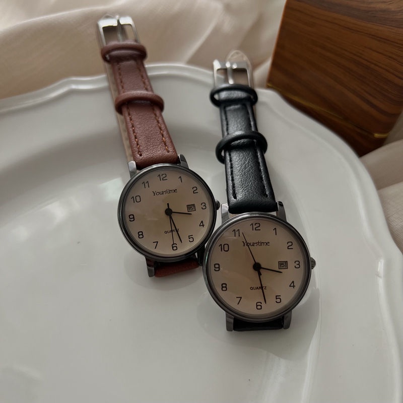 Đồng Hồ Đeo Tay Kỹ Thuật Số Phong Cách Mori Retro Đơn Giản Dành Cho Nữ