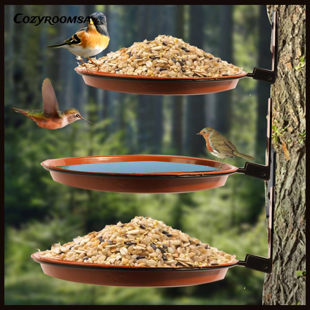 Dụng Cụ Đựng Thức Ăn Nước Uống Treo Ban Công Sân Vườn Tiện Lợi