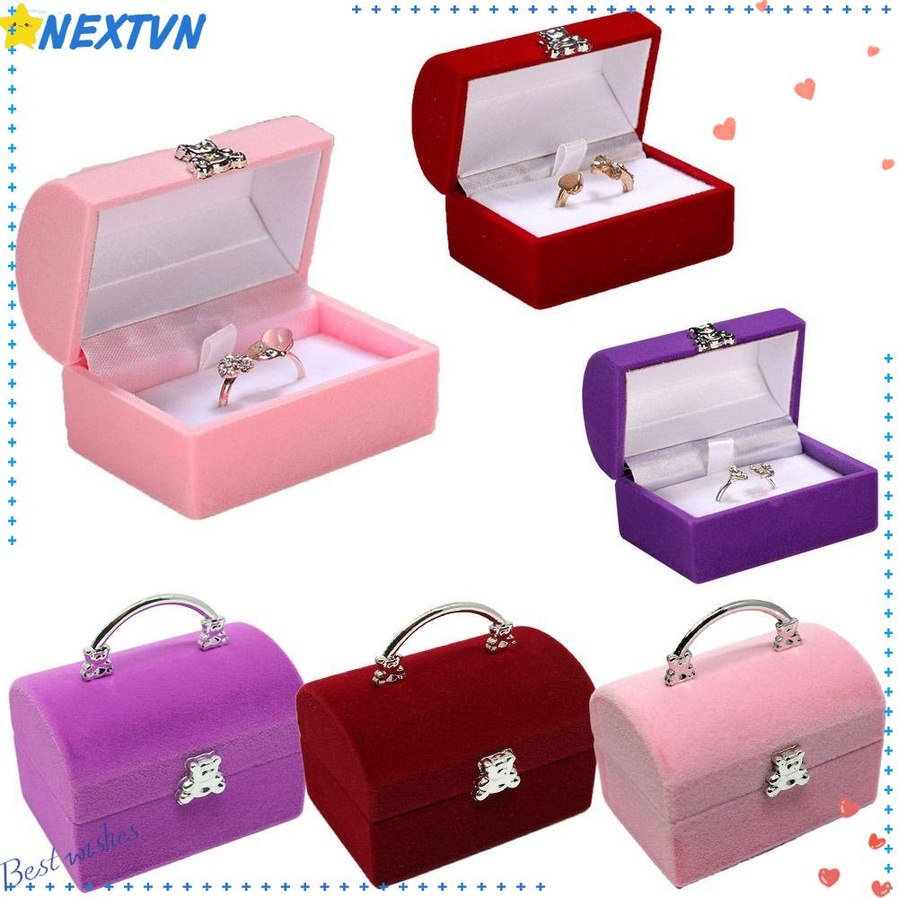 Hộp Đựng Trang Sức Hình Gấu Dễ Thương