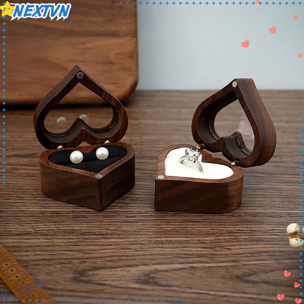 Hộp Đựng Trang Sức Hình Trái Tim Sang Trọng