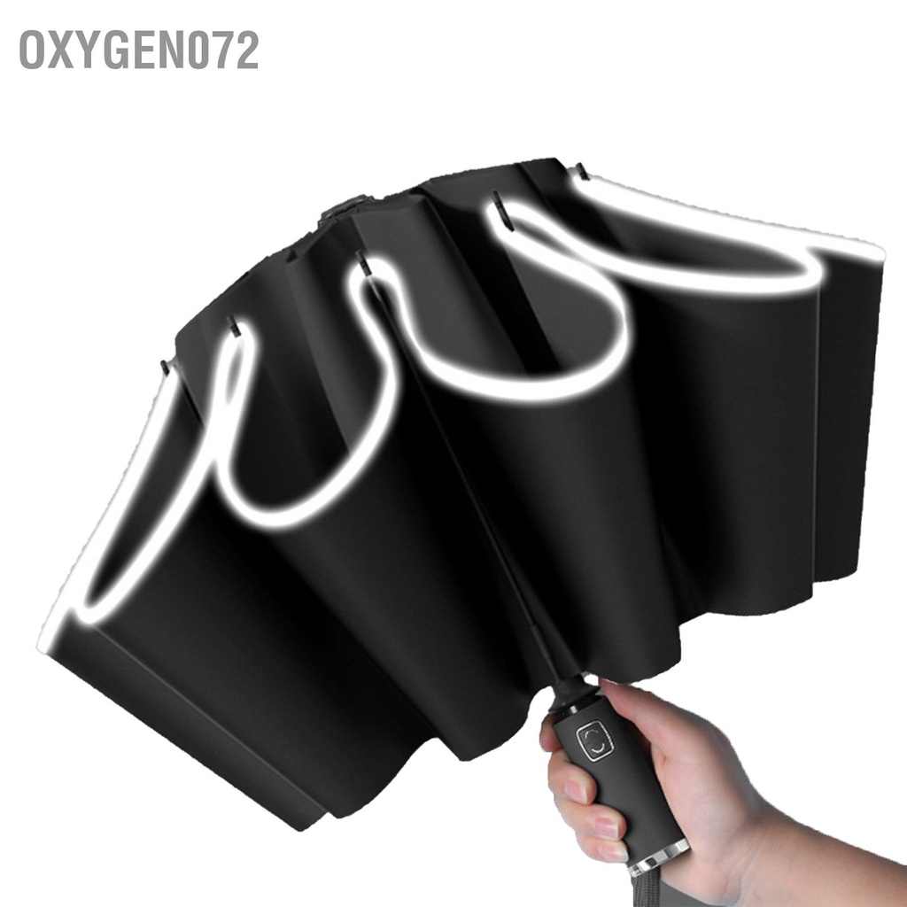 Oxygen072 Tự động đảo ngược ô điều khiển một phím lớn với gấp dải phản quang cho ngày nắng hoặc mưa