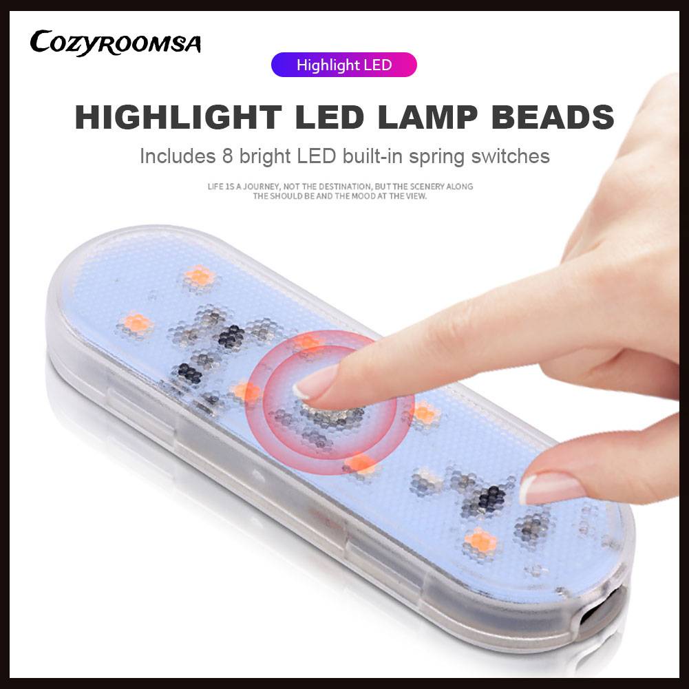 Đèn LED Sạc USB 5V Tự Động Trang Trí Nội Thất Xe Hơi