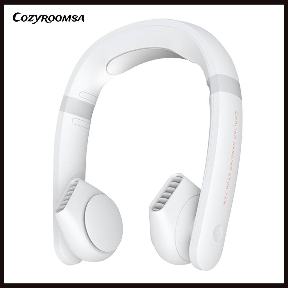 Quạt Làm Mát Đeo Cổ 200mAh Tiện Dụng Cho Gia Đình / Văn Phòng