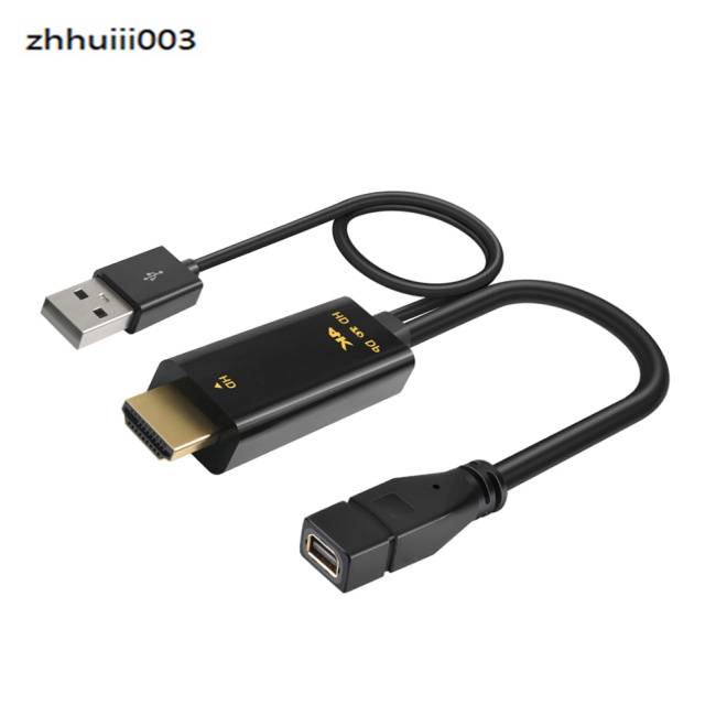 Dây Cáp Chuyển Đổi Video Zhiyuni Sang Mini Dp Female 4k 60hz Cho Xbox One