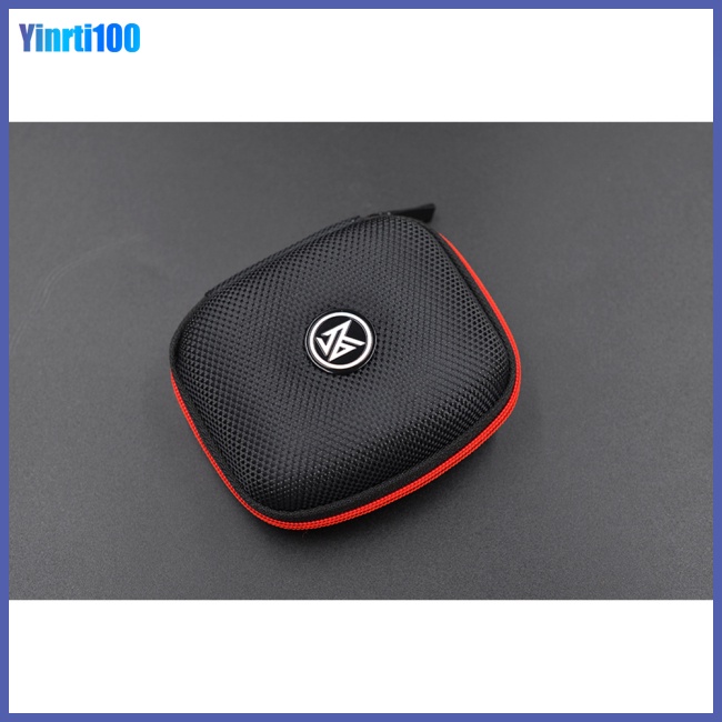 Hộp Đựng Tai Nghe Bluetooth Yinrti Hình Vuông Có Khóa Kéo Chống Căng Thẳng Mang Đi Tiện Dụng Ốp