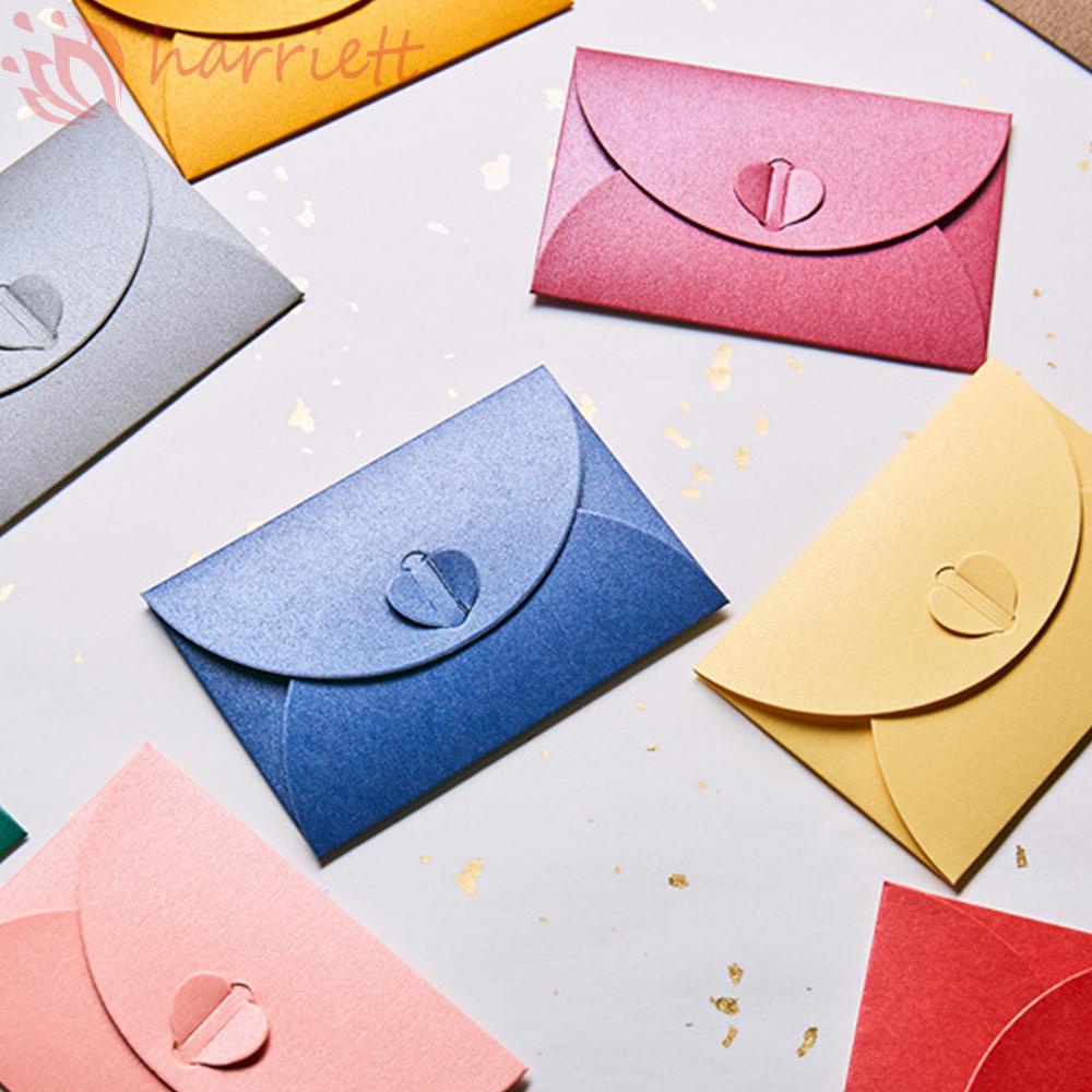 Phong Bì Bằng Giấy Cỡ Nhỏ Màu Sắc Dễ Thương