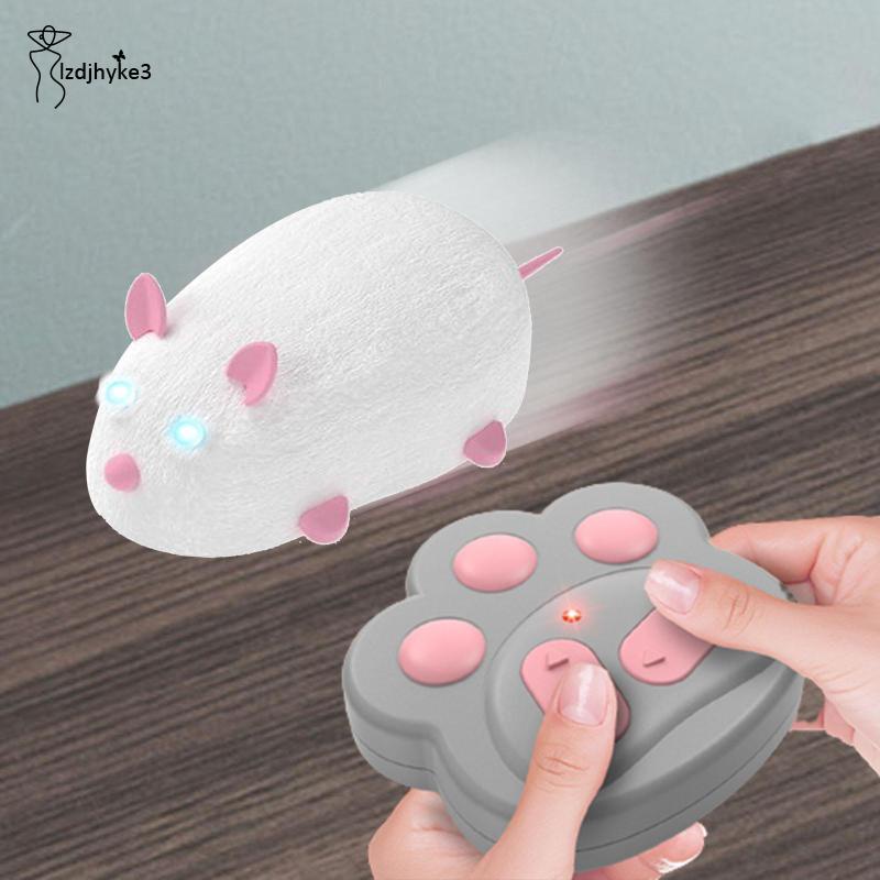 Đồ Chơi Chuột Điện Tử Điều Khiển Từ Xa lzdjhyke3 Cho Mèo Cưng