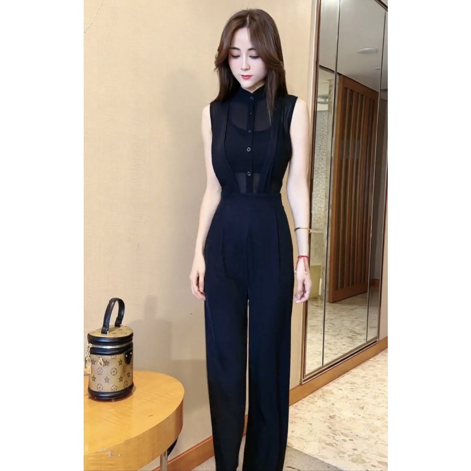 Áo Liền Quần Không Tay Dáng Ôm Thời Trang Mùa Hè 2023 Cho Nữ