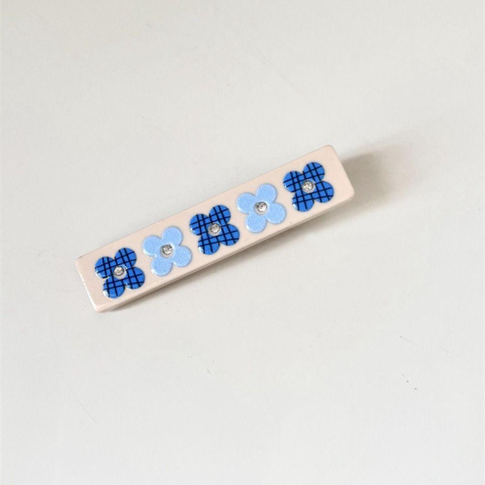 Kẹp Tóc 26Eddie Hình Hoa / Gấu Bằng Hợp Kim Phong Cách Hàn Quốc Ngọt Ngào Cho Nữ