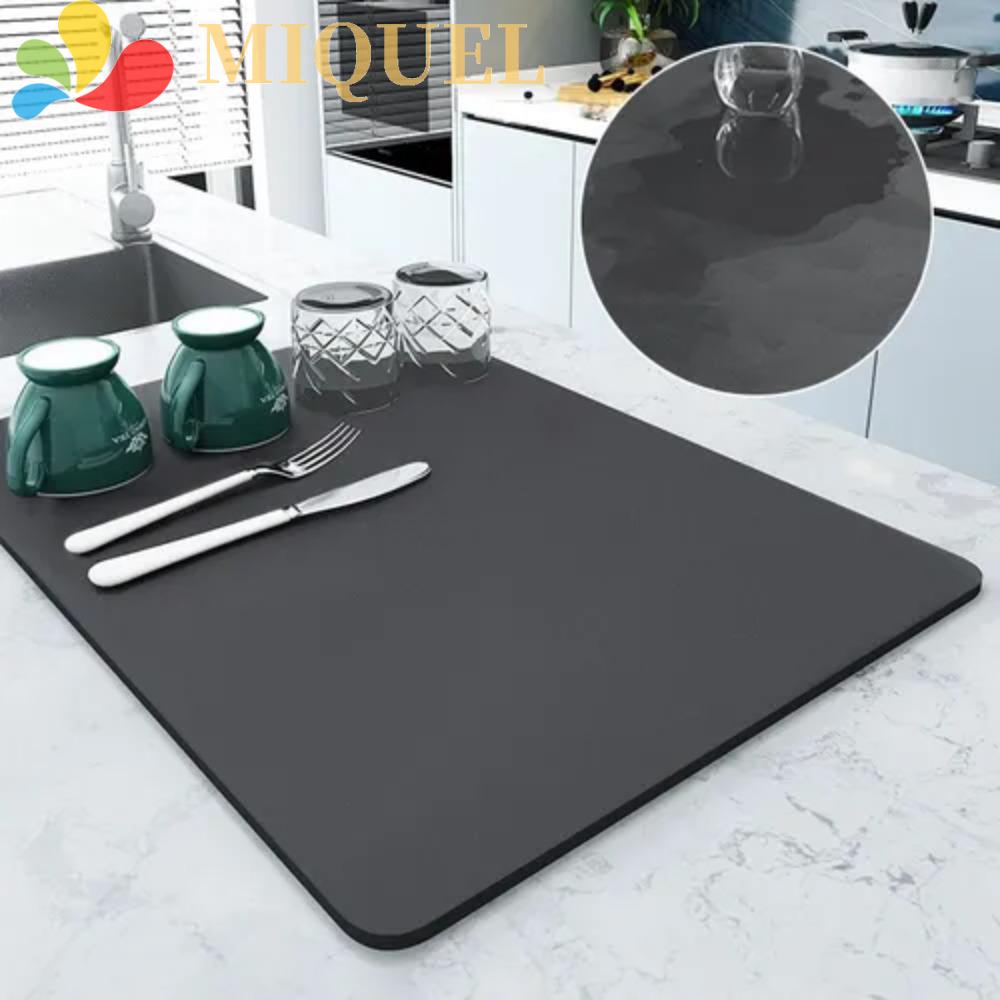 Tấm Da PU Hình Vuông Lót Bồn Rửa Chén Cách Nhiệt Chống Văng Nước