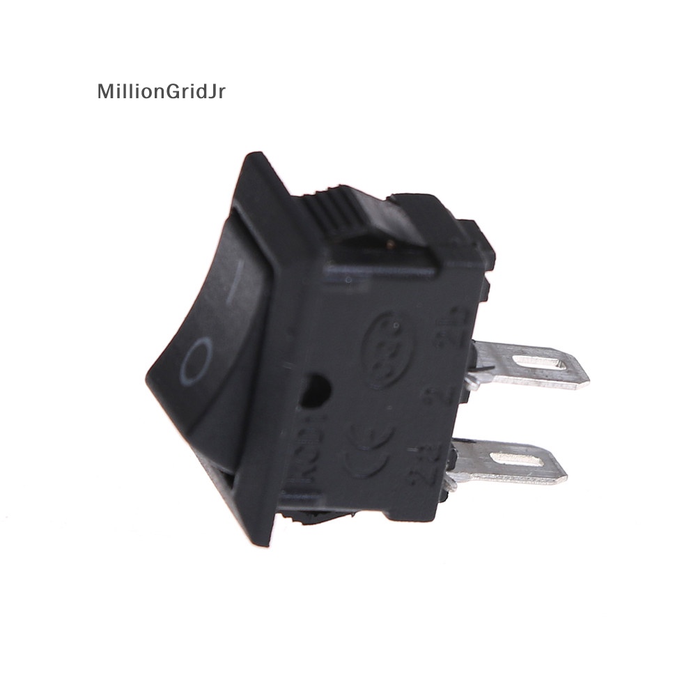 Set 10 Công Tắc Đòn Bẩy KCD1-11 250V / 3A 6A 125V AC 2P 10 * 15MM
