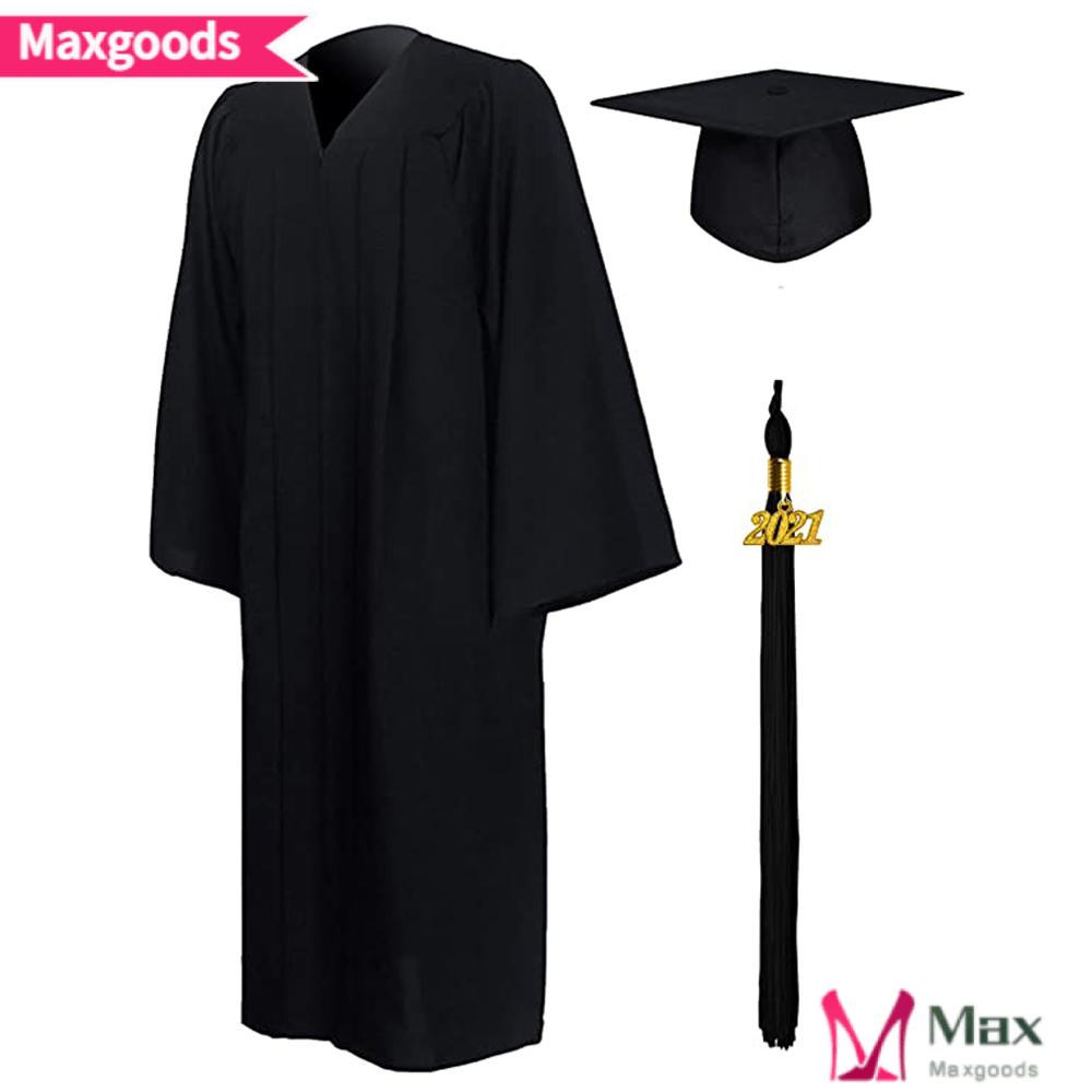 Maxg Bộ Áo Choàng Tốt Nghiệp Congrats G Grad Độc Đáo Phối Tua Rua Có Thể Tháo Rời
