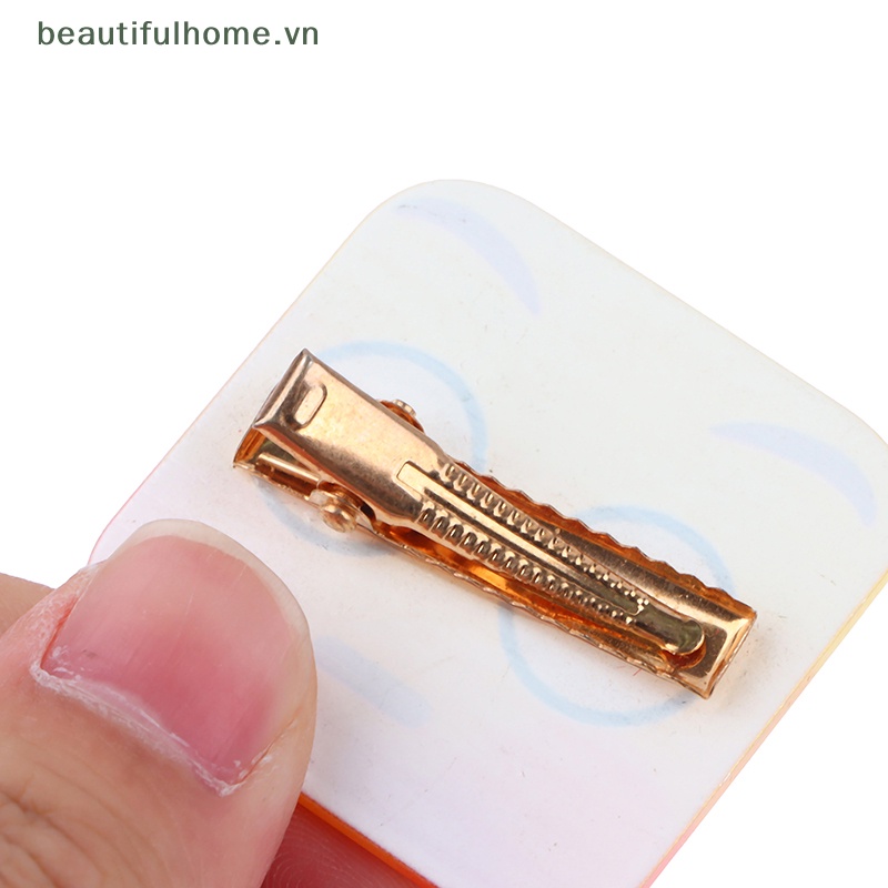 Set 3 Kẹp Tóc Hình Giọt Nước Dễ Thương Cho Bé Gái